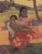 Paul Gauguin When will you Marry (mk07) USA oil painting artist